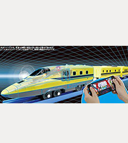 スマホで運転！ダブルカメラドクターイエロー